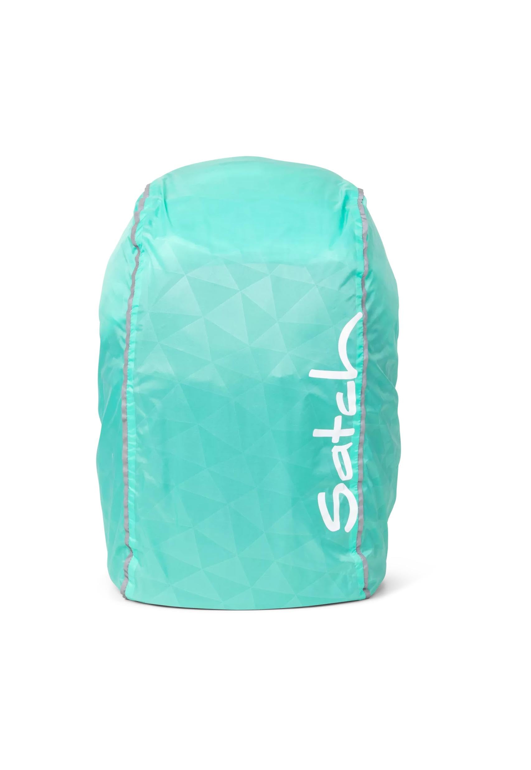 Satch Ergobag Rain Cover, Regencape Mint, One Size, Daypack