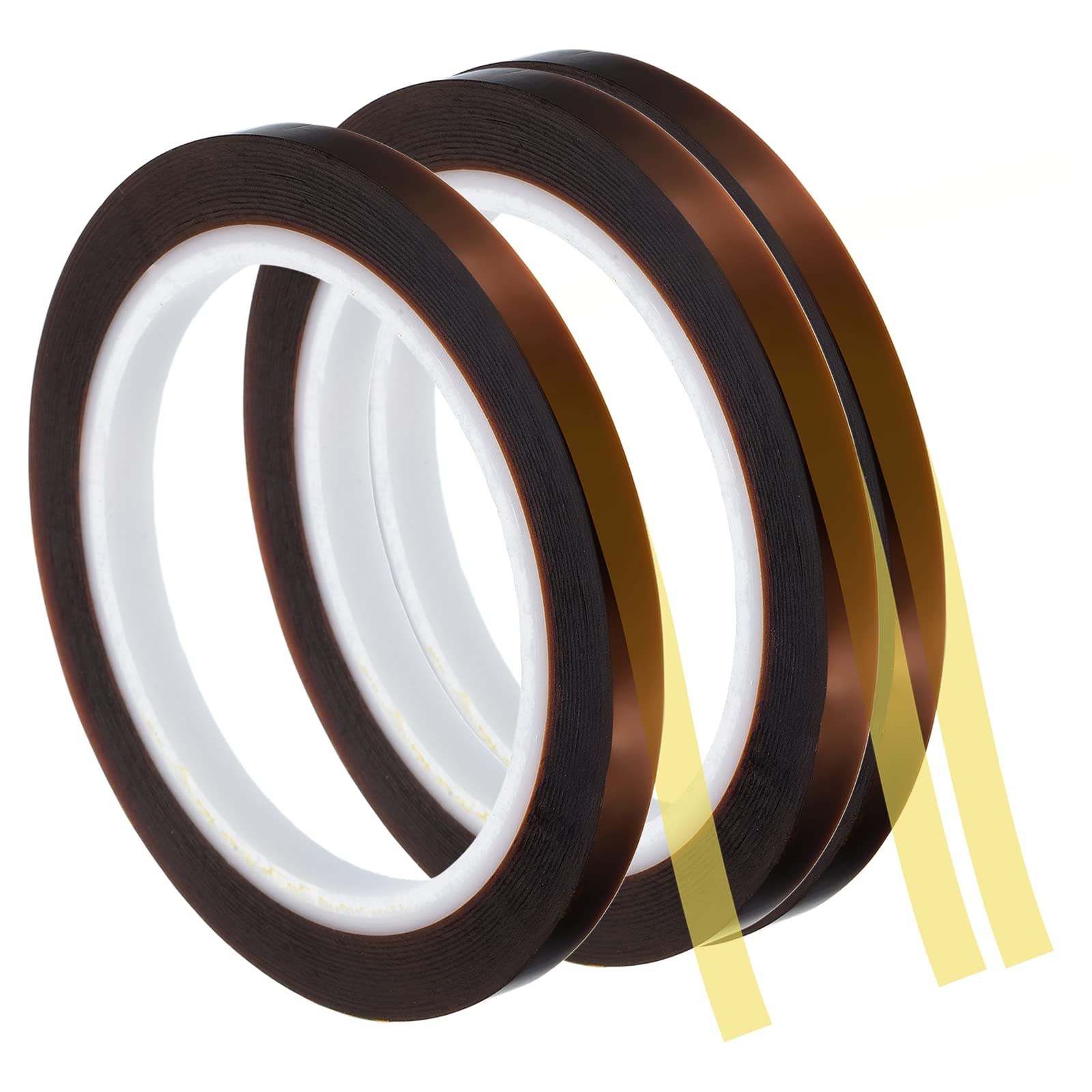 PATIKIL Whiteboard Tape 6mm X 66m, 3 Pack Thin Dry Erase Tape for Graphic Chart Marking DIY Art, Brown