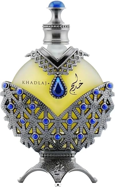 KHADLAJ Hareem Al Sultan Blue 35ml Perfume Oil Citrus Jasmine Musk Alcohol-Free
