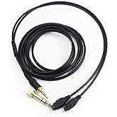 NewFantasia Replacement Audio Upgrade Cable Compatible with Sennheiser HD650, HD600, HD580, HD660S, HD58X, HD565, HD545, HD535, HD525, HD265, Massdrop HD6XX Headphones 1.5meters/4.9feet