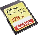 SanDisk Extreme 128GB SDXC Card U3 V30 150MB/s Read 70MB/s Write view 4