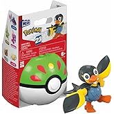 Pokemon Construction Toy Figure Collectible Pokebola Wattrel by MEGA
