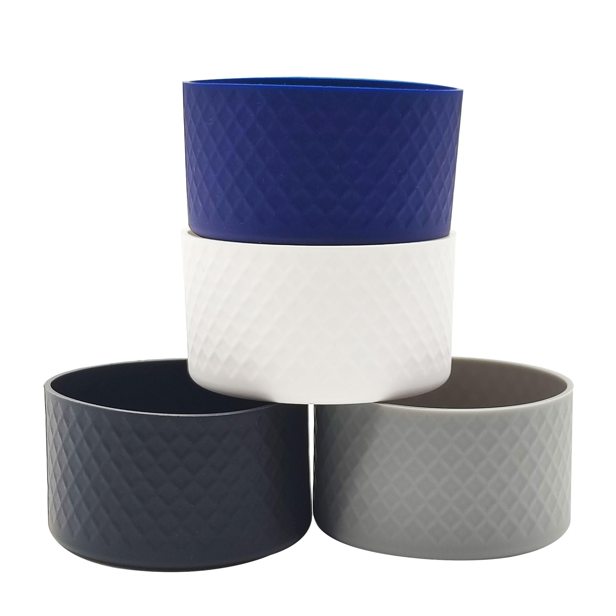 Hayaww 4 x Protective Case for Stanley Cup Silicone Case for Stanley Quencher Adventure 40oz, Stanley Iceflow 20 30oz, 12-24oz Water Bottles