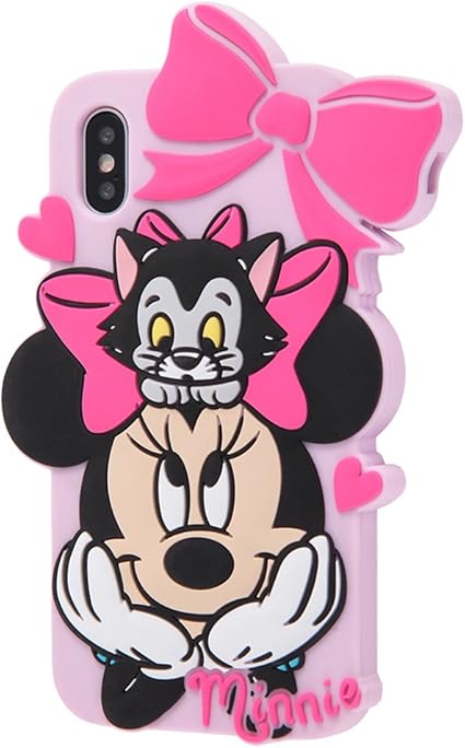 Amazon Co Jp イングレム Iphone X ディズニーキャラクター シリコンダイカット ミニー In Dp8dc1 Mn 家電 カメラ