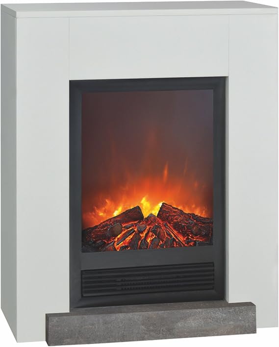 Chimenea Eléctrica rubyfires Hamar elski compuesto de rubyfires