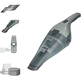 BLACK+DECKER dustbuster Handheld Vacuum, 8V Cordless, Hand Vacuum for Quick Cleanup with Crevice Tool and Washable Filter (HNVC220BCZ01)