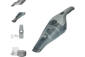 BLACK+DECKER dustbuster Handheld Vacuum, 8V Cordless, Hand Vacuum for Quick Cleanup with Crevice Tool and Washable Filter (HNVC220BCZ01)