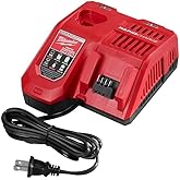 Milwaukee 48-59-1808 M12 and M18 12 Volt/18 Volt Lithium-Ion Multi-Volatge Rapid Battery Charger (Non-Retail Packaging)
