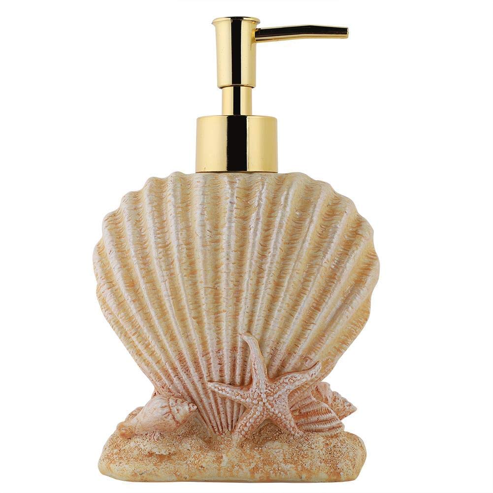 Fdit Liquid Lotion Bottle, 300ml Stylish Hotel Soap Gel Liquid Lotion Dispenser Hand Press Bottle for Bathroom Hotel