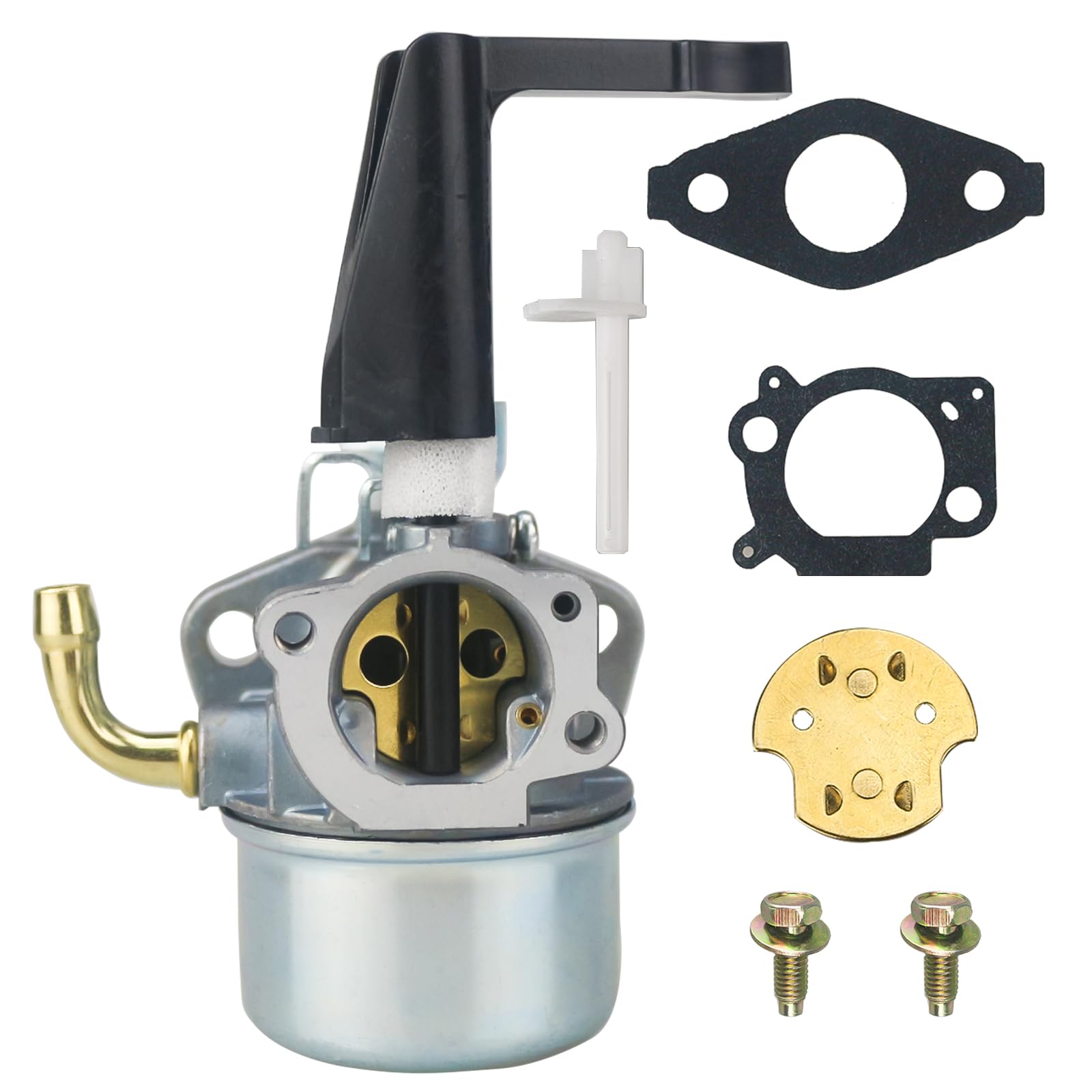Photo 1 of 696065 697422 Carburetor for Briggs & Stratton Intek 190 Engine 850 Series OHV Engine Part # 215434 214706T 215369 798654 792970 12211 Fits John Deere 020382 Poulan Pro PRRT850 96092001301