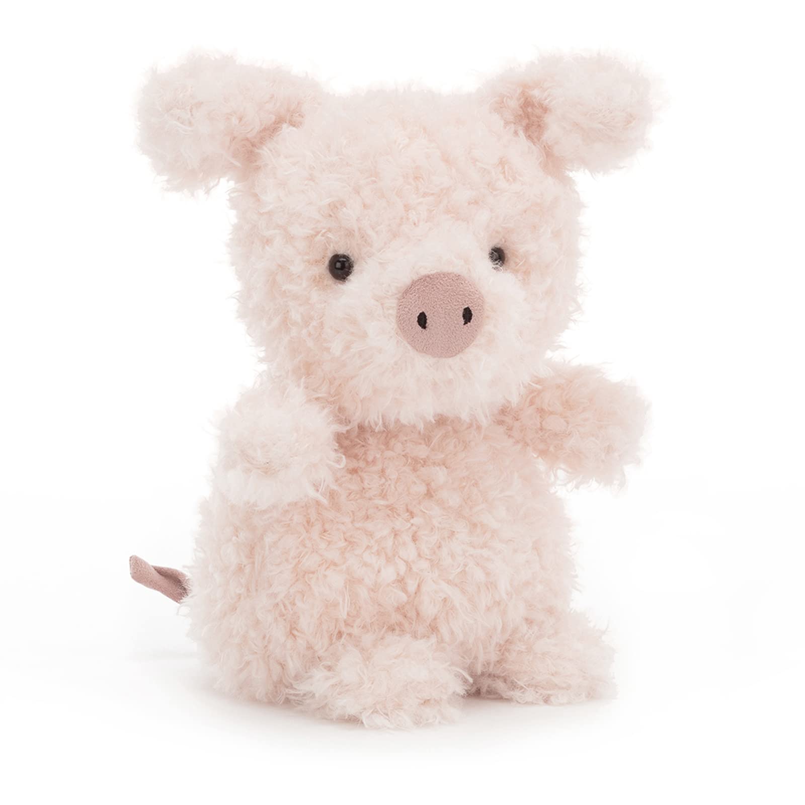 Jellycat Little Pig Stuffed Animal, 7 inches - Farmyard Plush Toy - Classic Children's Gift