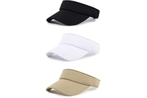 NTLWKR Sun Visor Hat Adjustable Velcro Outdoor Sports Cap for Men Women Adults