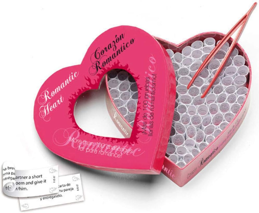 Tease & Please Romantic Heart Game, Pink