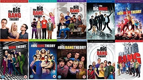 Big Bang Theory - Complete Collection, DVD (Series Seasons 1-10, 1,2,3,4,5,6,7,8,9,10) Region 1