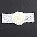 Miugle Baby Baptism Headbands Baby Girls Lace Headbands