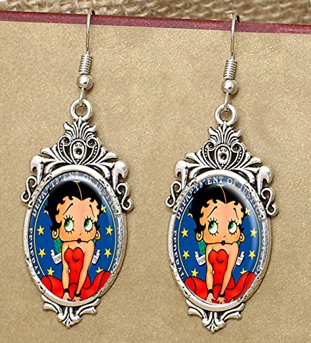 HandmadeAmerican Diva Drop Earrings