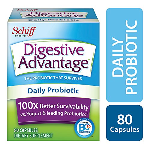 Digestive Advantage Daily Probiotic, 80 Capsules