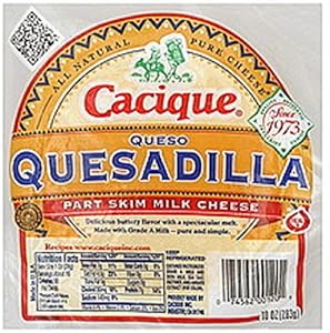 Image of CACIQUE Cheese, Queso Qusdla, 10 Ounce (Pack of 12)