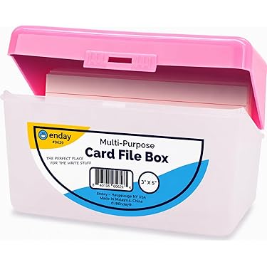 Amazon Best Sellers: Best Index Card Files & Business Card Files
