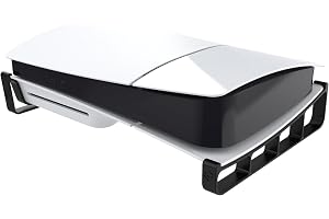 Suporte Horizontal Compatível Com Playstation 5 Slim Mídia (Preto)