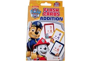 Bendon Licensed Flashcards Paw Patrol Math Flash Cards Addition