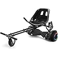 Jetson All Terrain Hoverboard Jetkart 2.0 Seat Attachment, Go Kart | Anti Slip Grip Pads | Self Balancing Hoverboard Active Balance Technology | Adjustable foot rest accommodate most heights | Age 12+