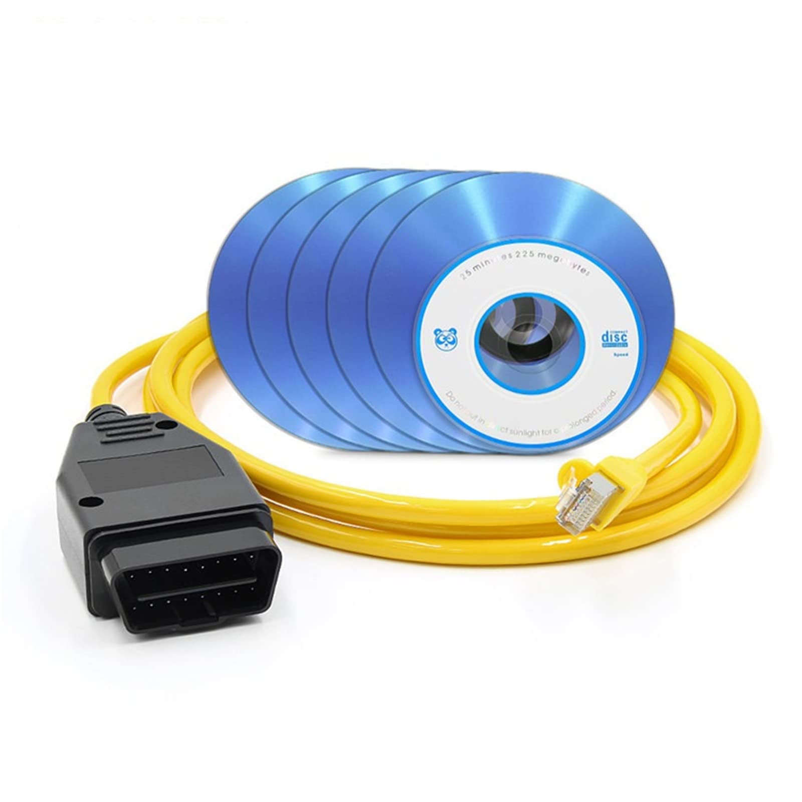 WANGCL Enet Ethernet to OBD Interface Cable, F Coding All F-Series with Software
