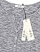 Vivilli Henleys for Women, Womens Split V Neck Cuffed Sleeve Stylish Casual Shirts Henley Blouse Tops Gray XX-Large