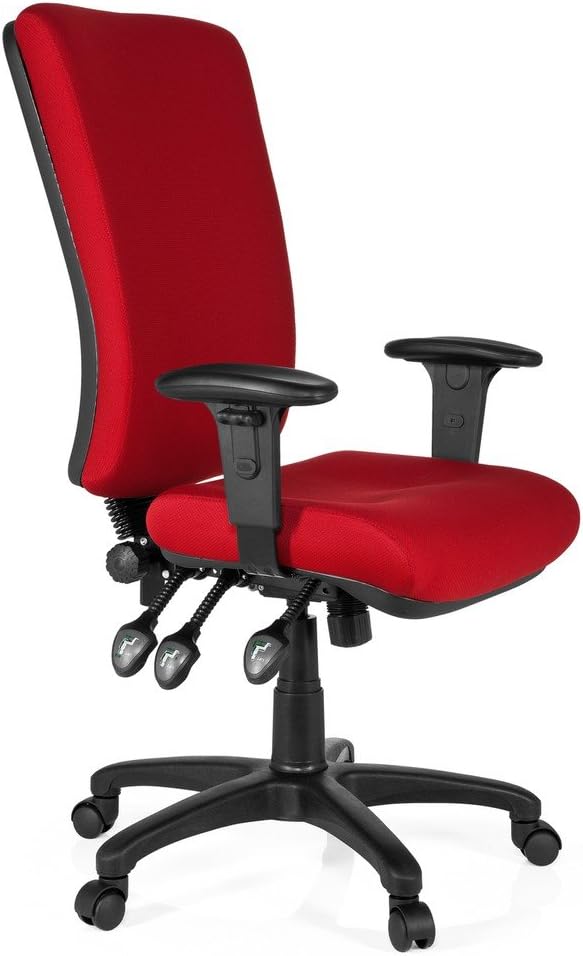 hjh OFFICE ZENIT HIGH Executive Chair - Red - Image 3