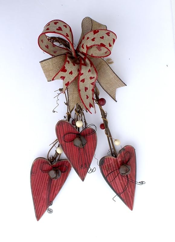 Swarovski crystal bracelet gold plated womens jewelry visuall Amazon.com: Wooden Hearts Valentine's Day Decoration, Wood heart, Wall