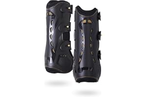 Kavallerie Classic Tendon Boots, Impact-Absorbing Material, Breathable & Evenly Distribute Pressure, Protect Tendon and Ligaments, Anti-Slip, Anti- Sore and Moisture Repellant Show Jumping Boots