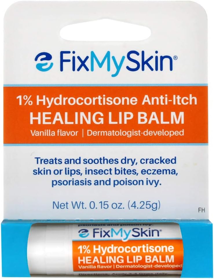 FixMySkin Vanilla Healing Lip Balm .15 oz