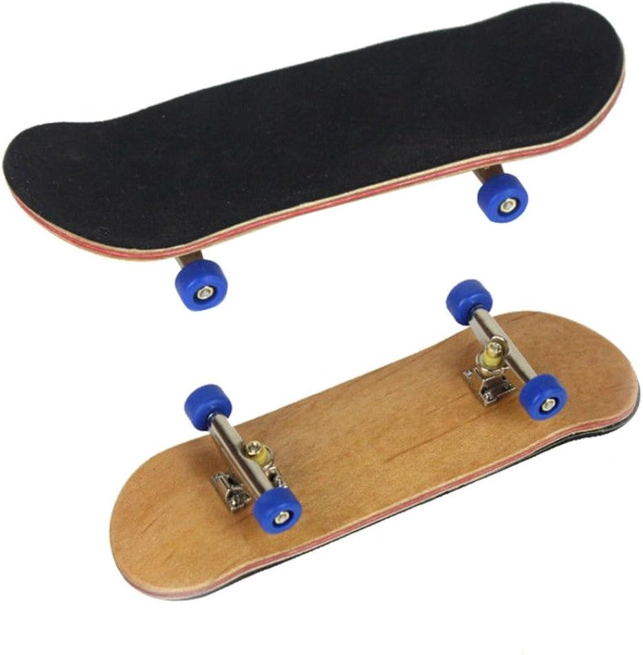 AmaMary de Dedo, Mini Diapasón de Madera de Arce Fingerboard Skate Adultos niños