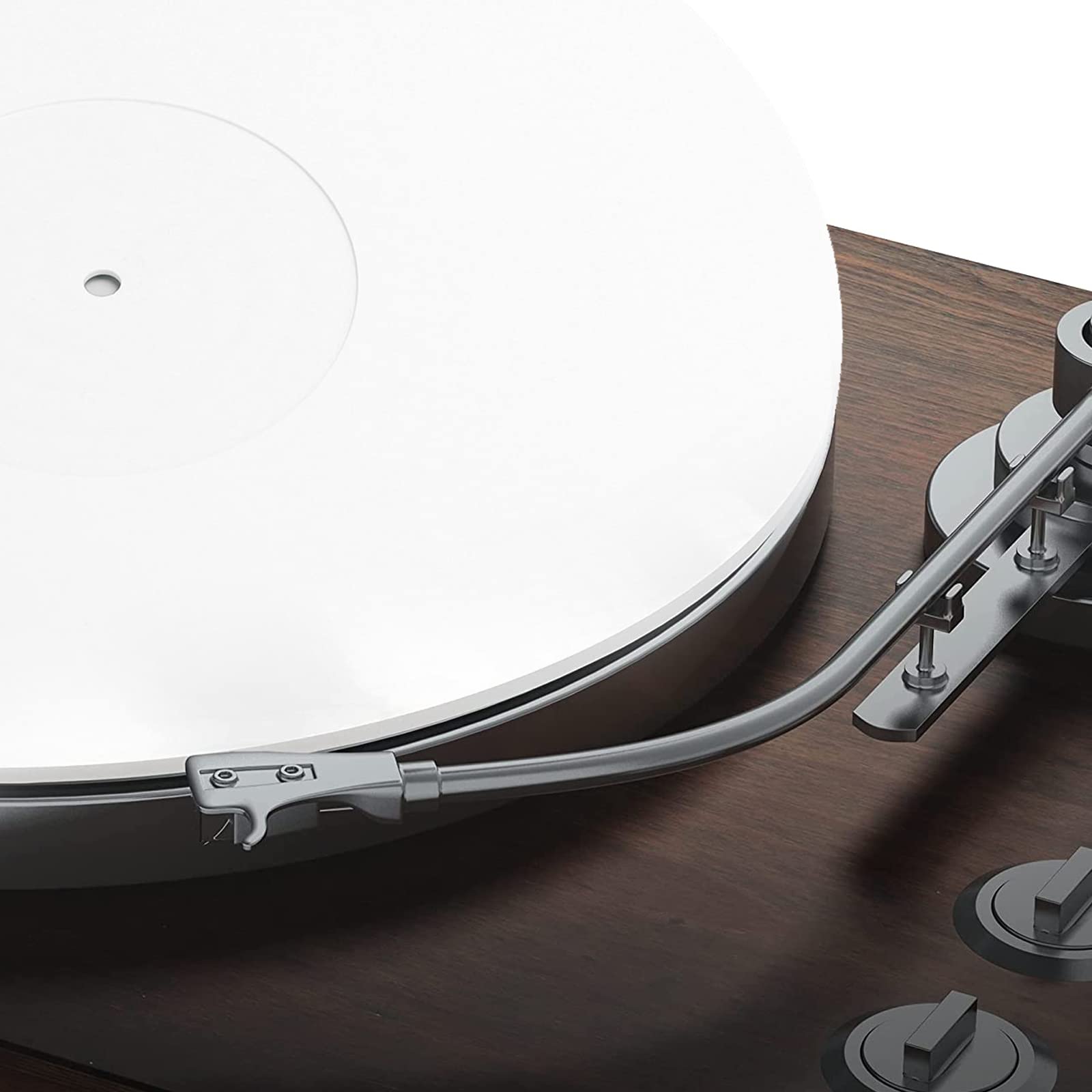 Acrylic Turntable Mat, 12 Inch Turntable Platter Mat, Long-Playing AntiStatic Slipmat Record Players Accessories for Record Players, Help Reduce Noise