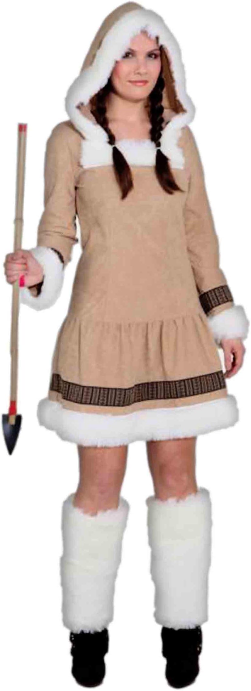 Orlob Ladies Costume Eskimo Girl Luxe Without Legwarmers 44