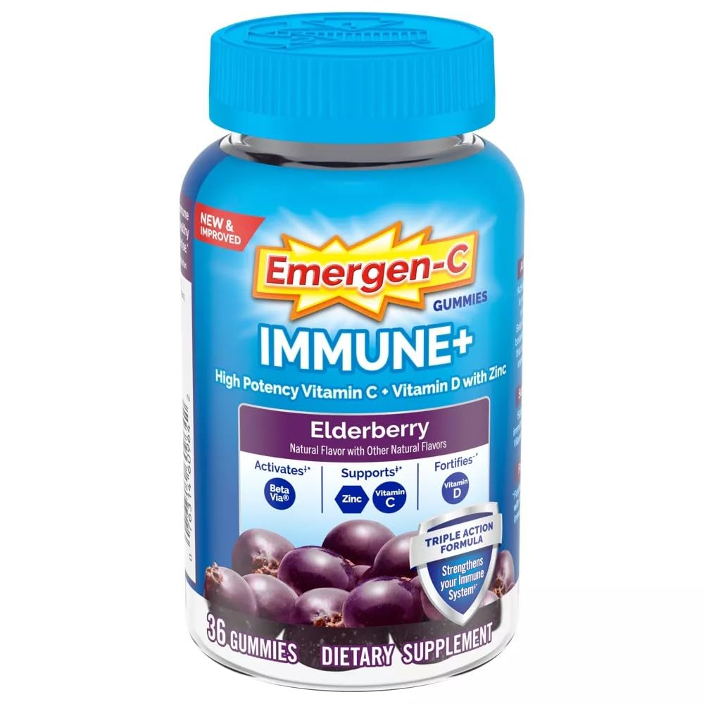 Immune+ Gummies (Elderberry)