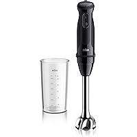 Braun MultiQuick 5 Vario Hand Blender, Immersion Blender with PowerBell Technology, Minimized Splashing, 21 Speeds + TurboBoo
