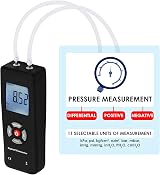 GAIN EXPRESS Digital Manometer 11 Units Backlit Air Pressure Gauge HVAC System view 3