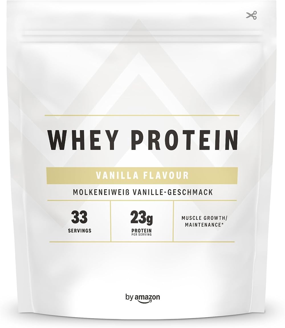 Amfit Nutrition Whey Protein Powder 1kg Vanilla – Protein Supplement