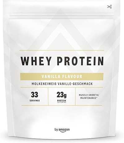 Amfit Nutrition Whey Protein Powder 1kg Vanilla – Protein Supplement