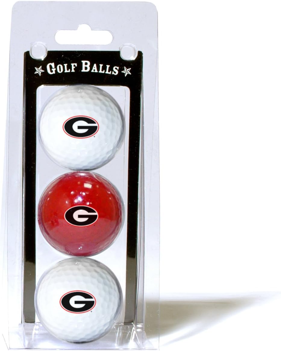 Team Golf NCAA Regulation Size Golf Balls, 3 Pack, Full Color Durable Team Imprint
