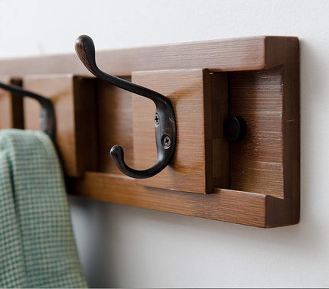 10 Unidades T-shin Percha de Tela Retro para Puerta y Pared Ganchos