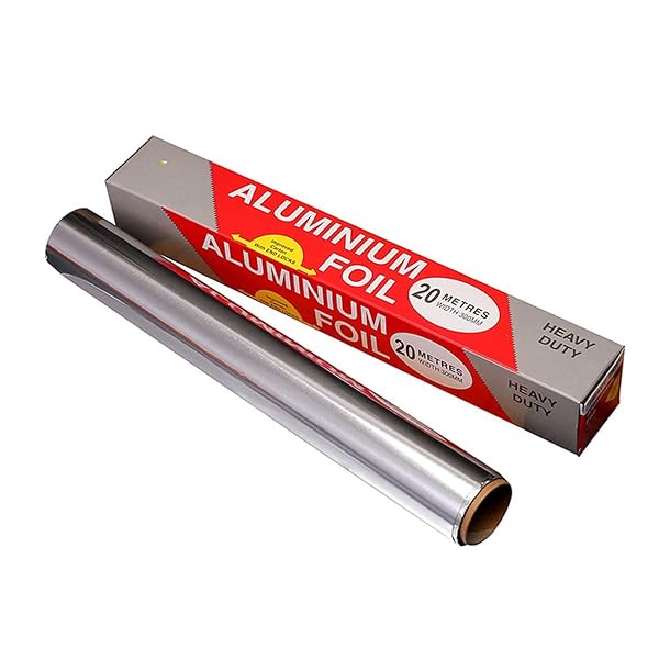 HEAVY DUTY ALUMINUM FOIL ROLL,FOR GRILLING, ROASTING, BAKING, AND FOOD STORAGE TO PRESERVE FRESHNESS,12″ WIDTH, PERFECT FOR KITCHEN WRAP,COOKING (15MICRO THICKNESS, 65 FT)