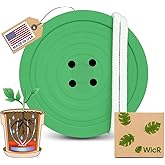 Self-Watering Planter Insert for Houseplants, Flower Pots and Hanging Baskets &ndash; Bottom Watering Reservoir with Wicking System &ndash; Prevents Over &amp; Under Watering and Root Rot &ndash; Indoor/Outdoor &ndash; USA Made