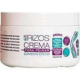 Lemuel KB RIZOS Crema para PEINAR, 8oz