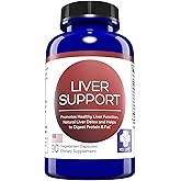 MD.LIFE Liver Support - Supplement with Artichoke, Dandelion, Milk Thistle & Proteolytic Enzymes 90 Count