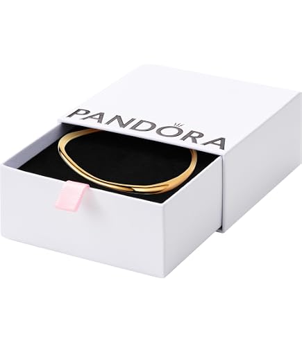 Amazon.com: PANDORA Jewelry Signature Open Bangle Cubic Zirconia