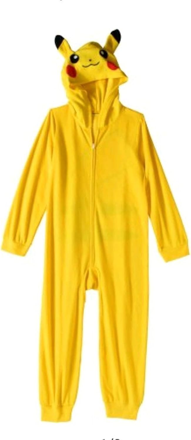 Pokemon Pikachu Boys Costume Union Suit Pajamas 416 Clothing