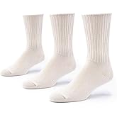 Maggie's Organics - Organic Cotton Classic Crew Socks - 3 Pairs - Unisex