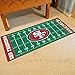 FANMATS 7365 NFL - San Francisco 49ers Football Field Runner | Green | 30